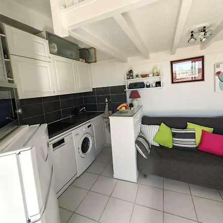 Superbe T2 Climatisé à 50m De La Plage, Piscine, Parking, 5 Pers - Fr-1-607-97 Apartamento *